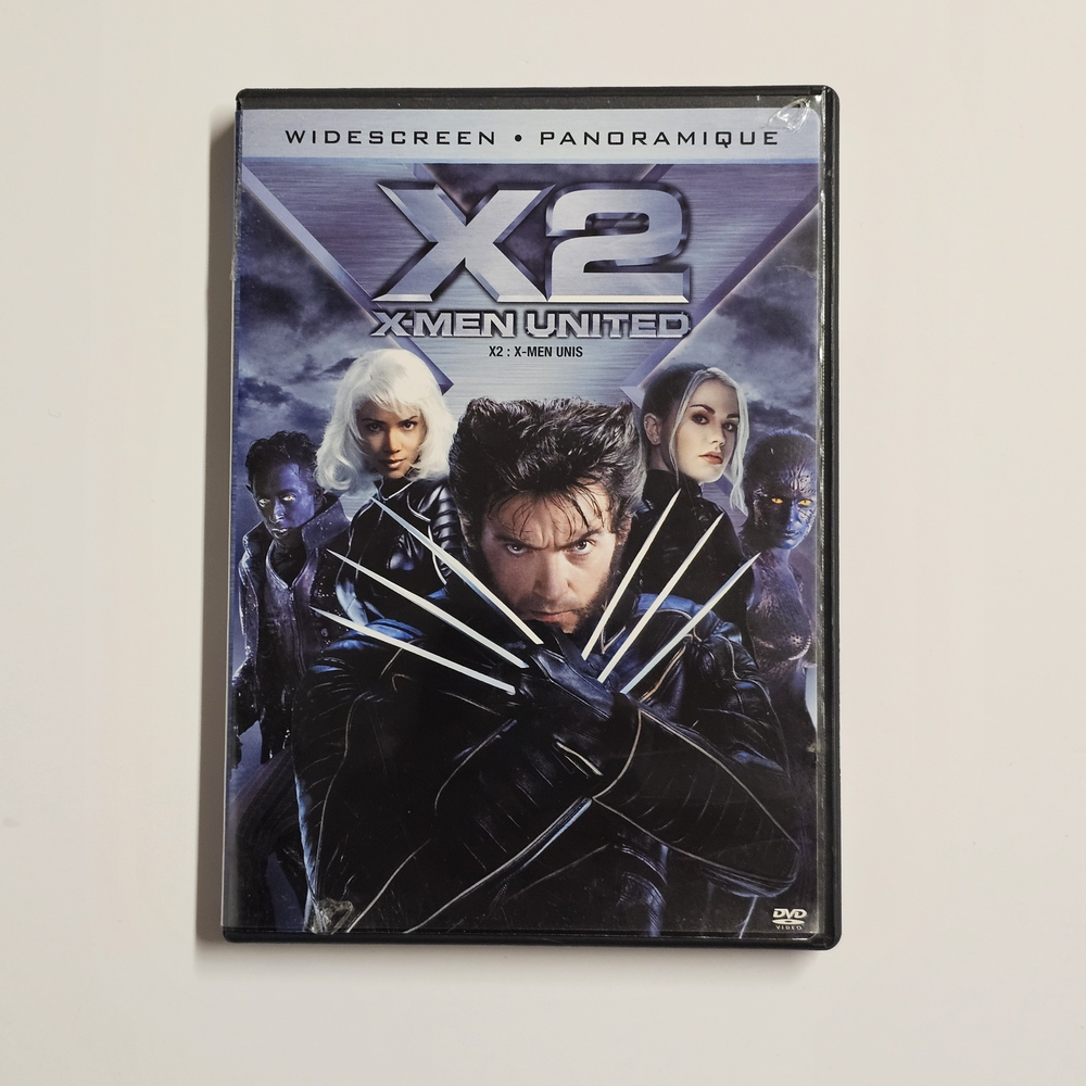 X2: X-Men United – Widescreen DVD – Marvel Action Movie